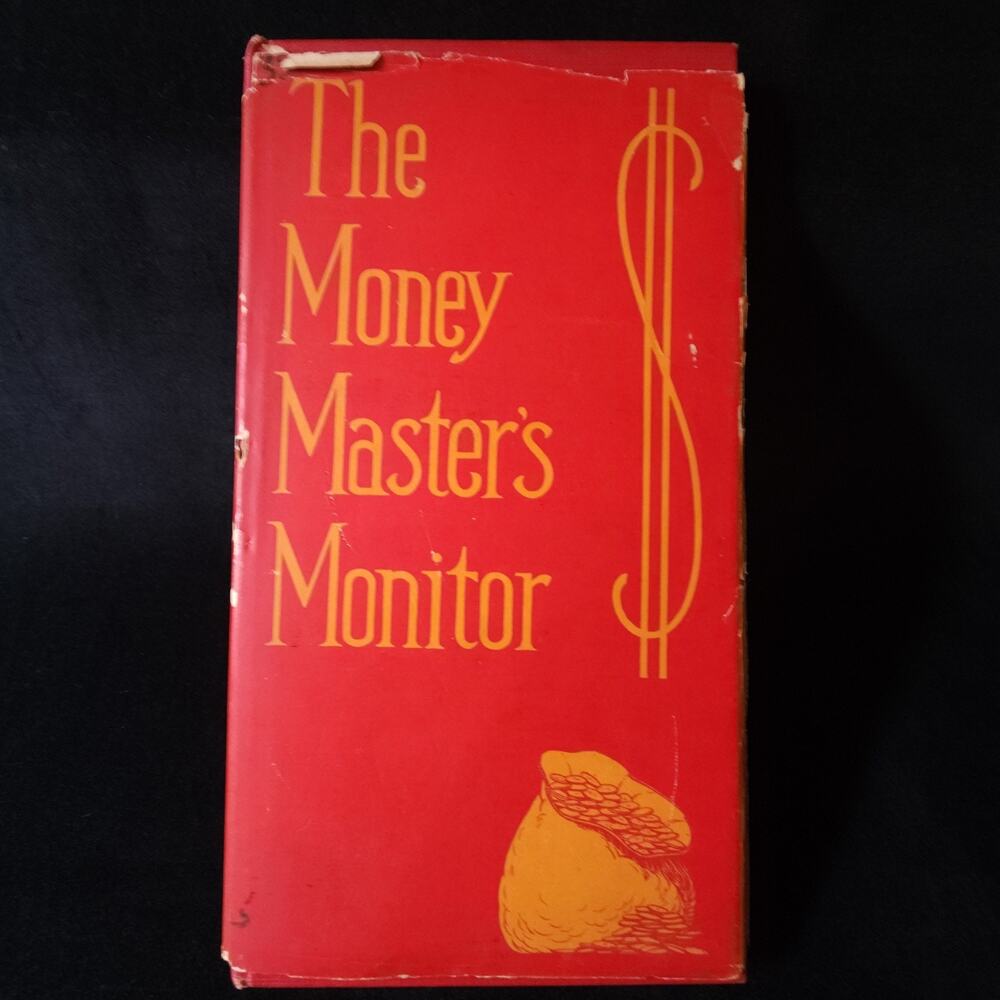 Vintage Rare 1st Print The Money Master's Monitor Asset Building Charles Hambly